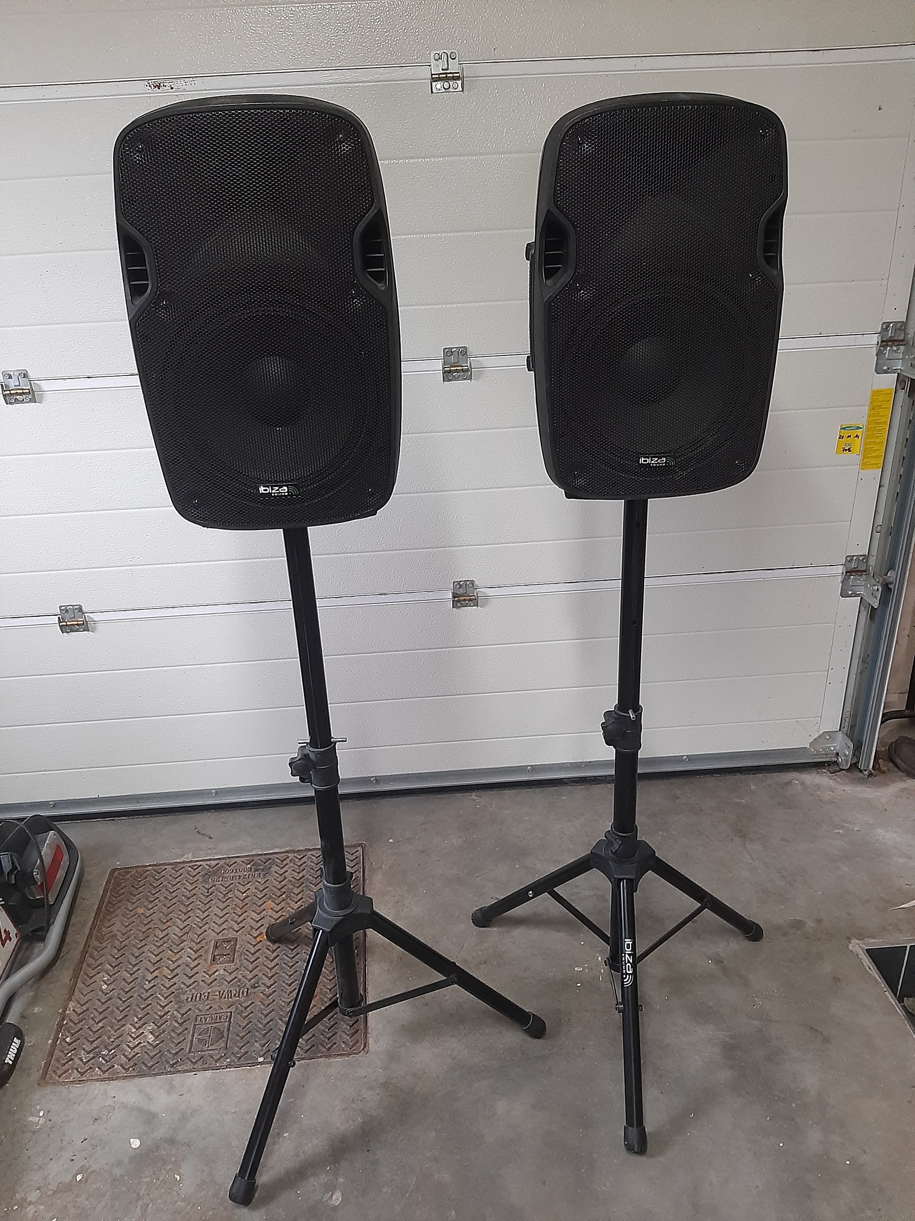 Luidsprekers met microfoon