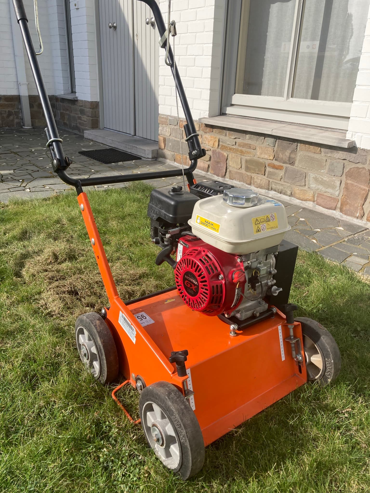 Verticuteermachine