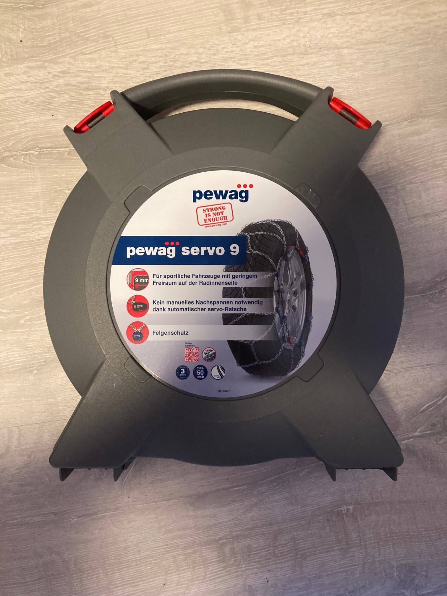 Sneeuwketting  pewag servo 9