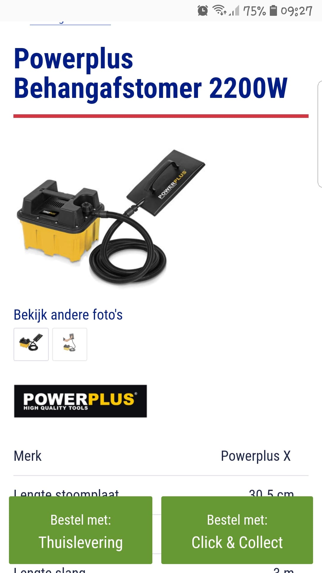 Behangafstomer