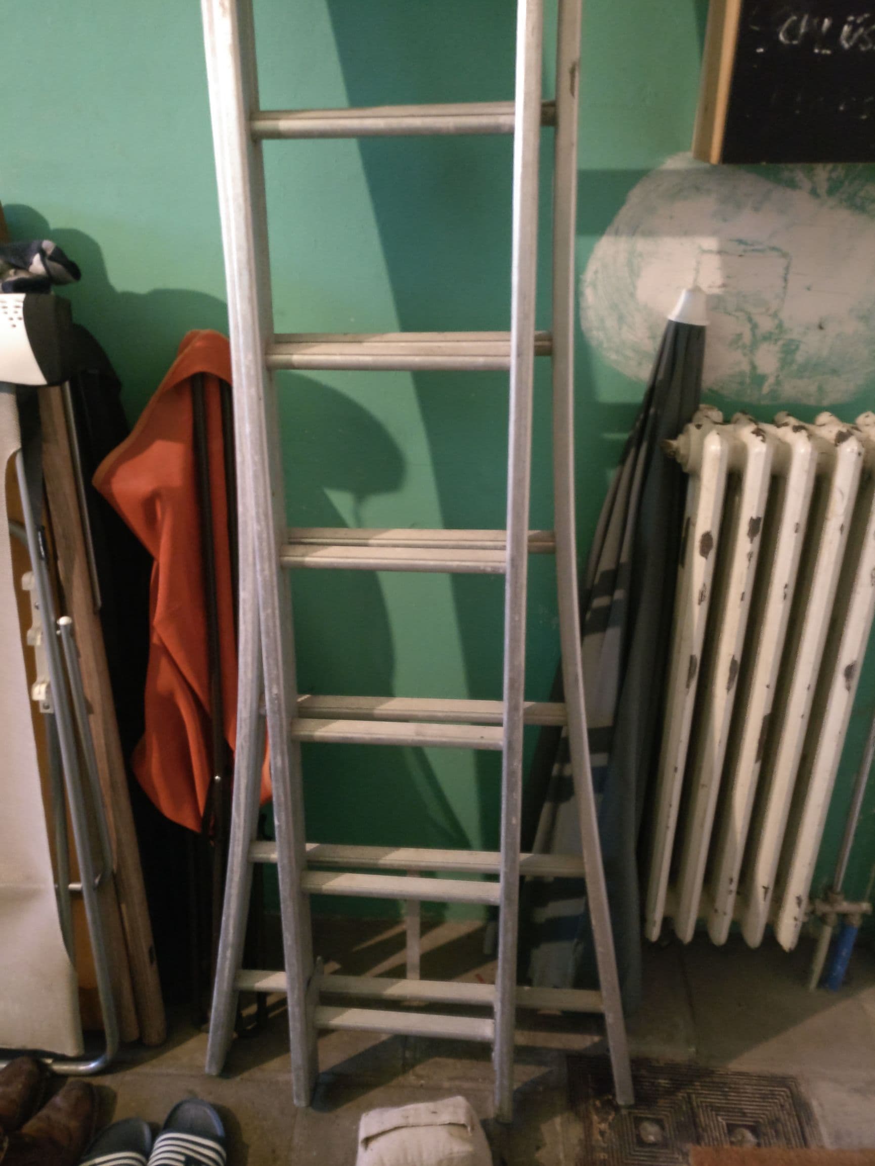 opsteekladder 4m (uitschuifbaar)