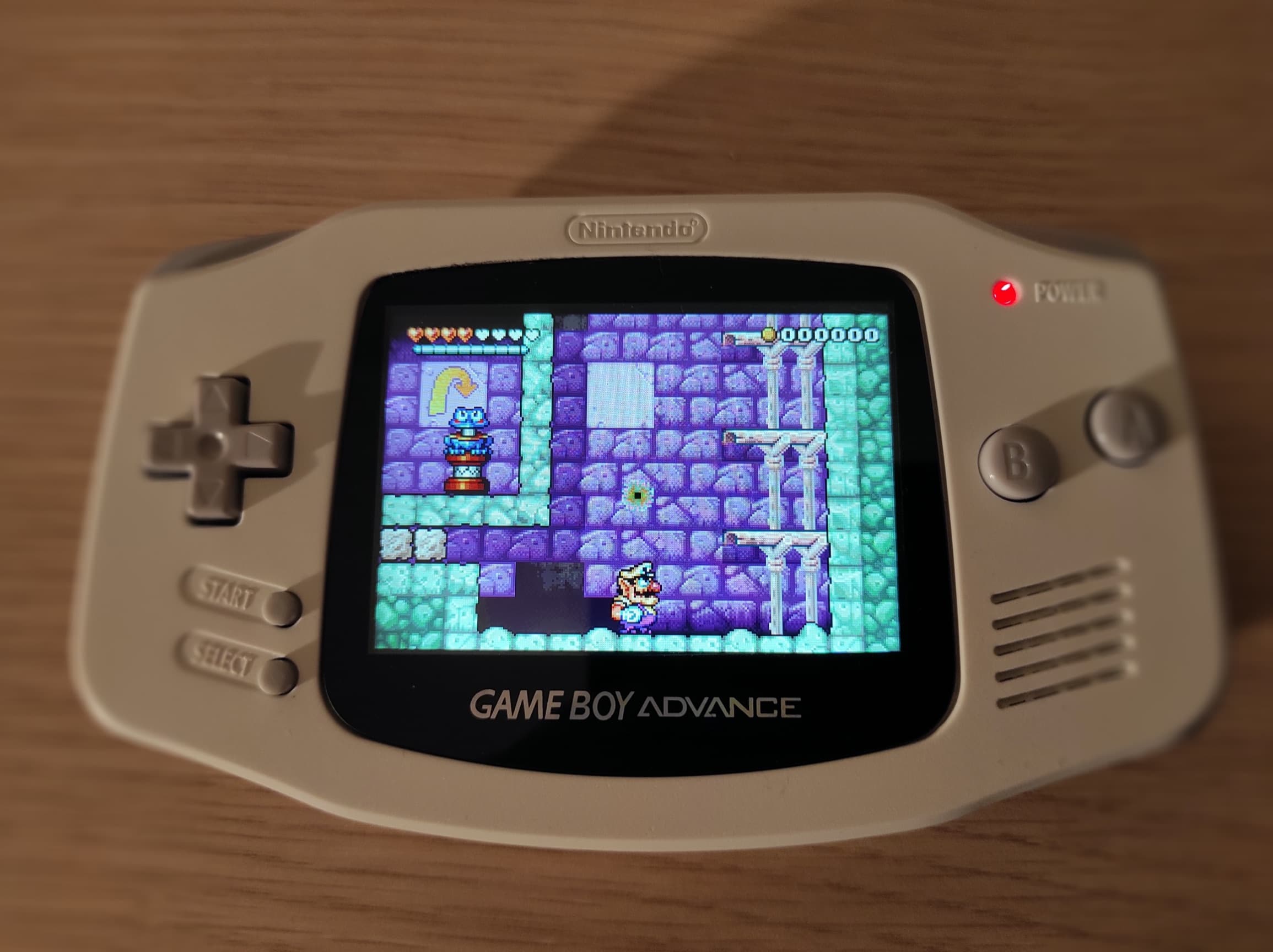 Game Boy Advance (GBA) | Screen Modded | White