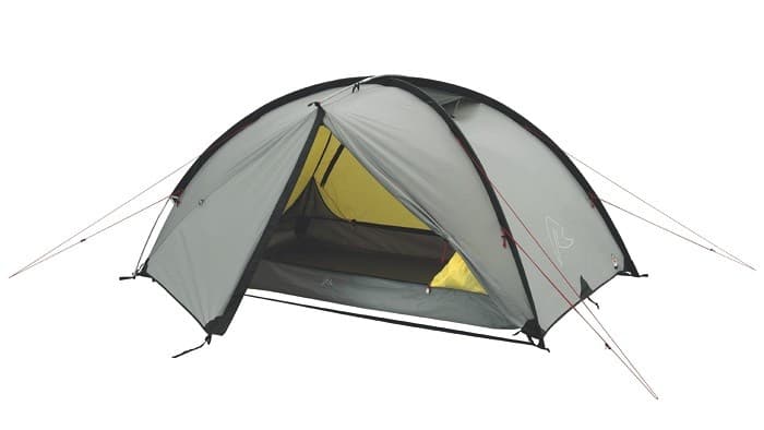 Lichte Tent 2p met 2x ruime 'voortent'
