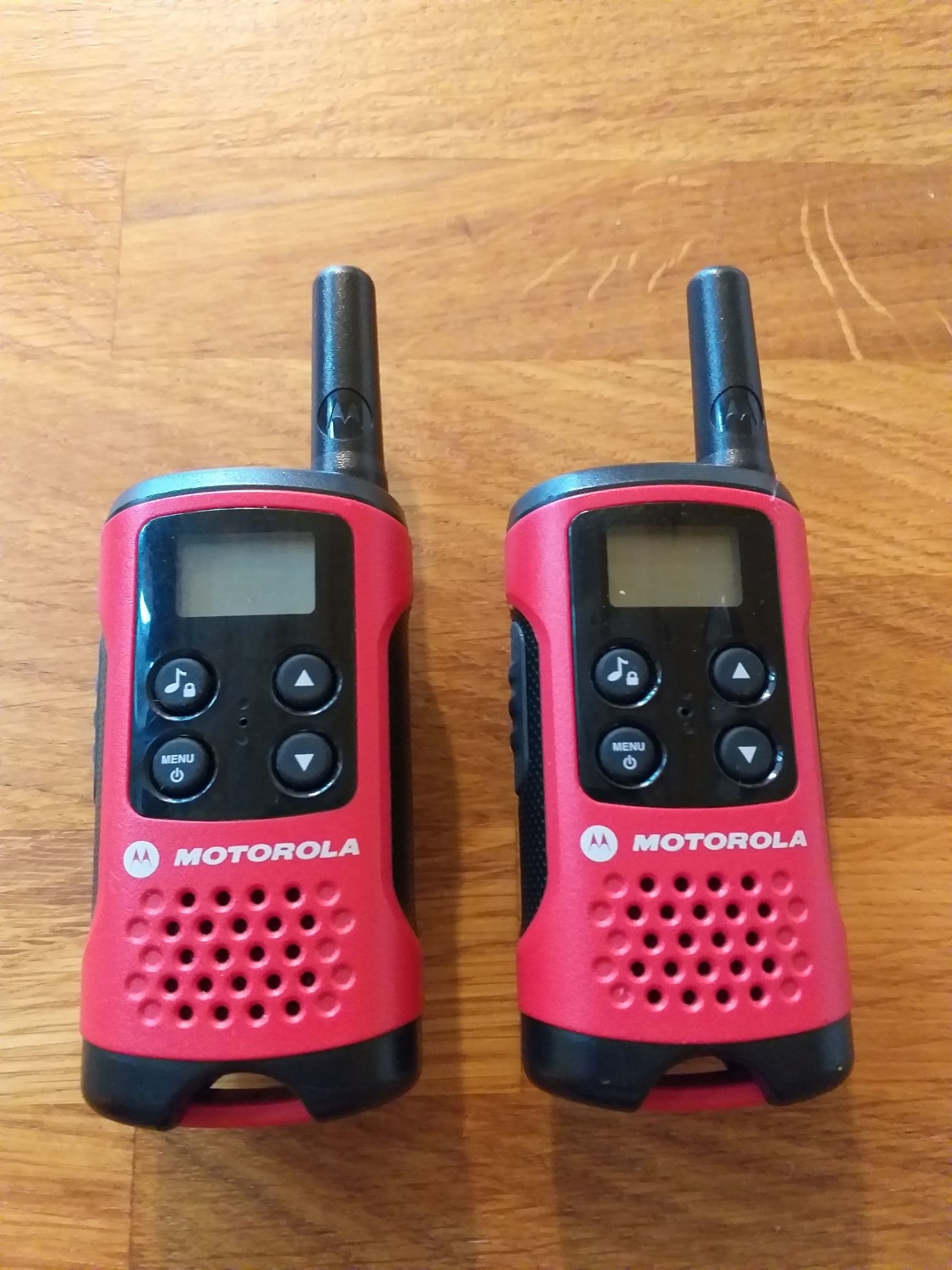 Walkie talkies