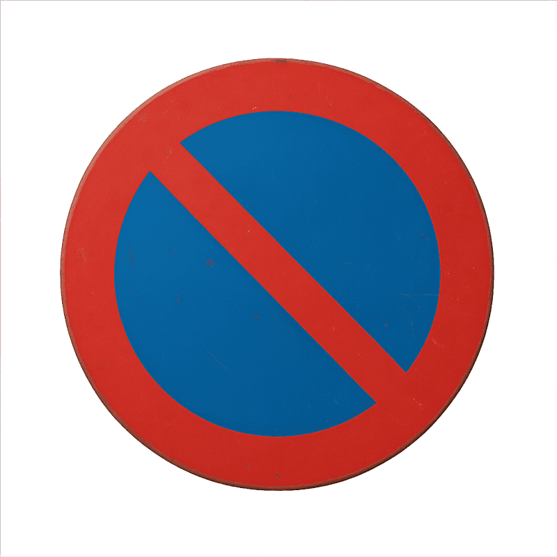 Verkeersborden parkeerverbod