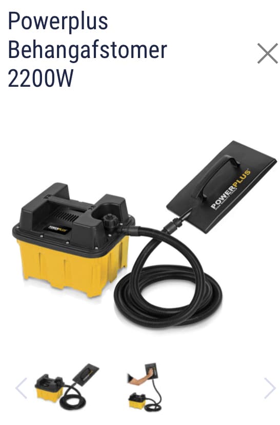 Behangafstomer Powerplus
