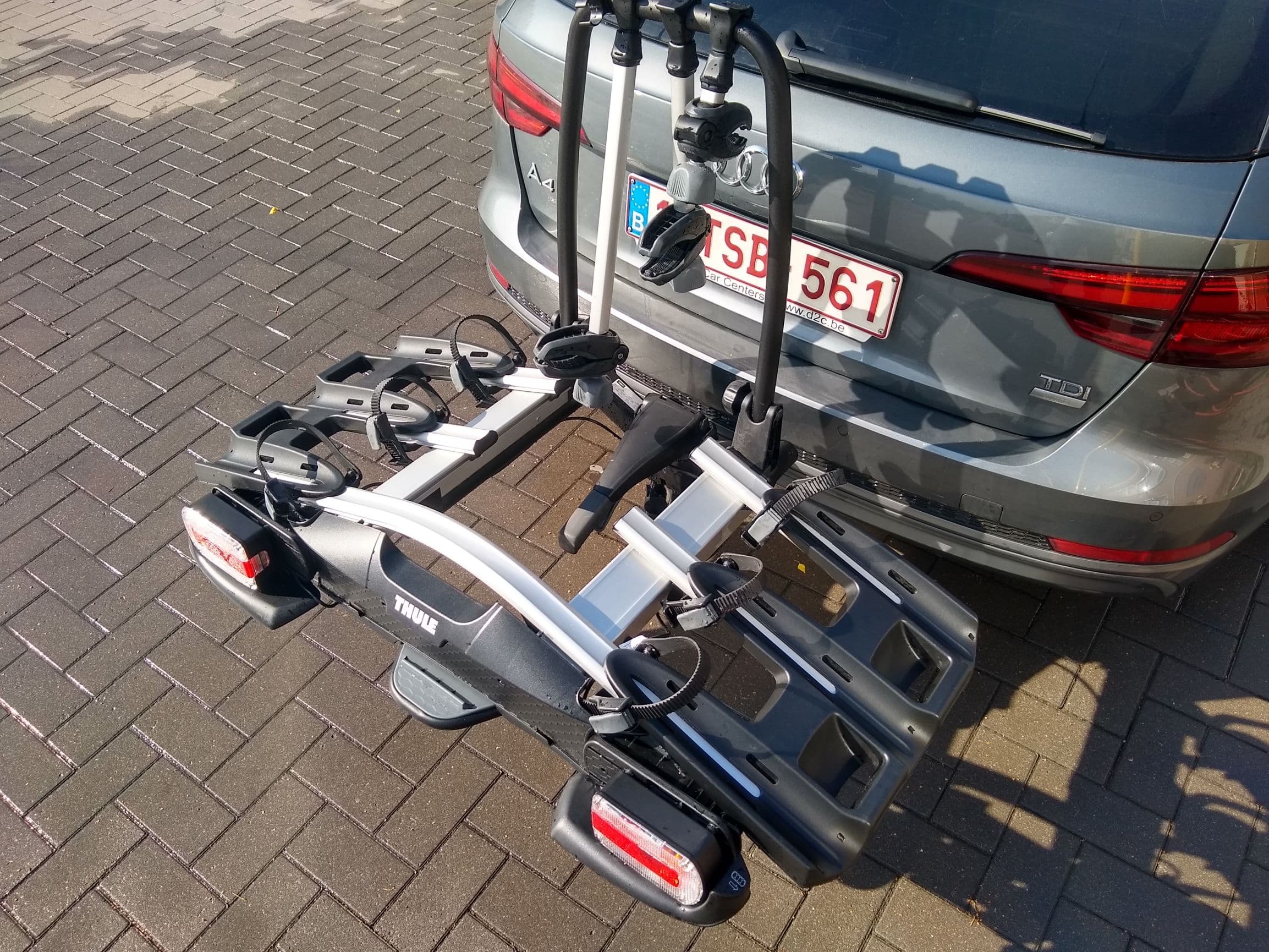 fietsendrager op trekhaak