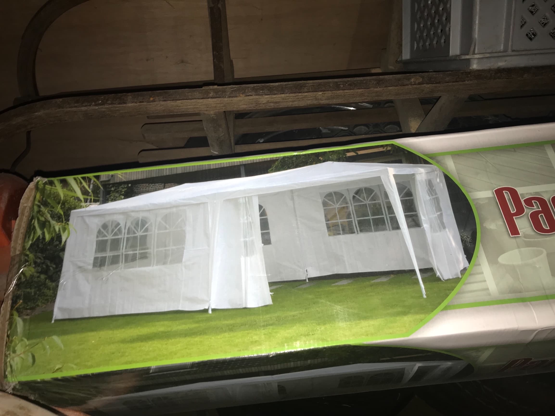 partytent met zijwanden