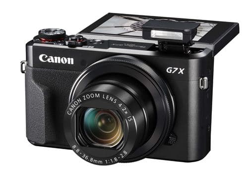 Canon PowerShot G7X Mark II Zwart