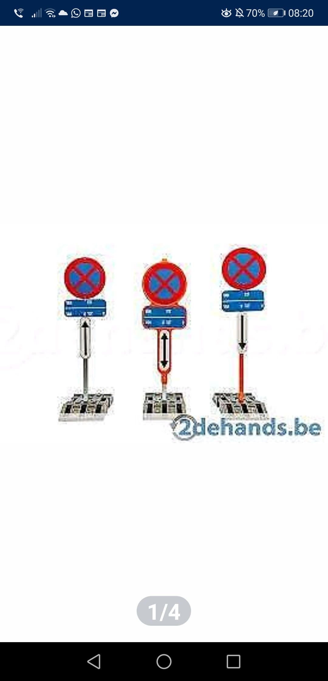 Verkeersbord parkeerverbod