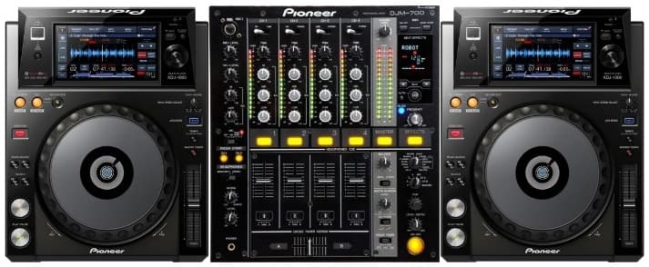 DJ Set - 2x XDJ1000 + DJM700