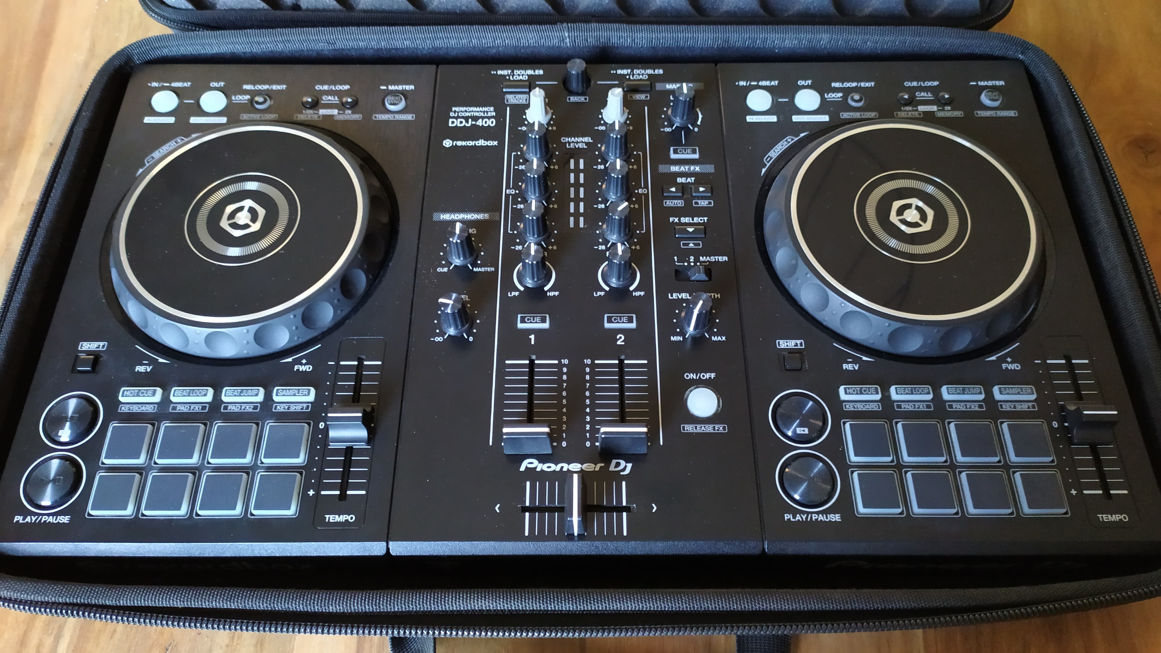 Pioneer DDJ 400 mengpaneel