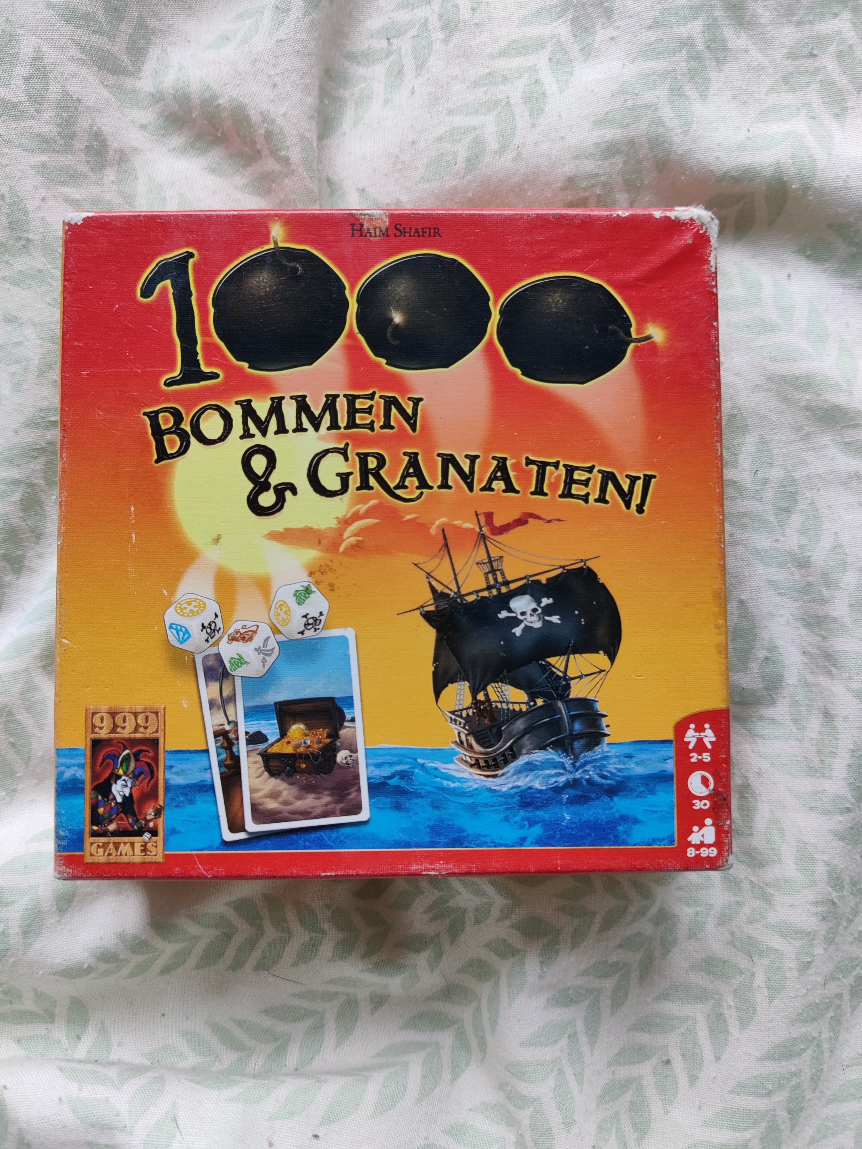 Bordspel 1000 bommen en granaten