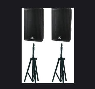 Speakerset - 2x Monitor (+/- 50p.)