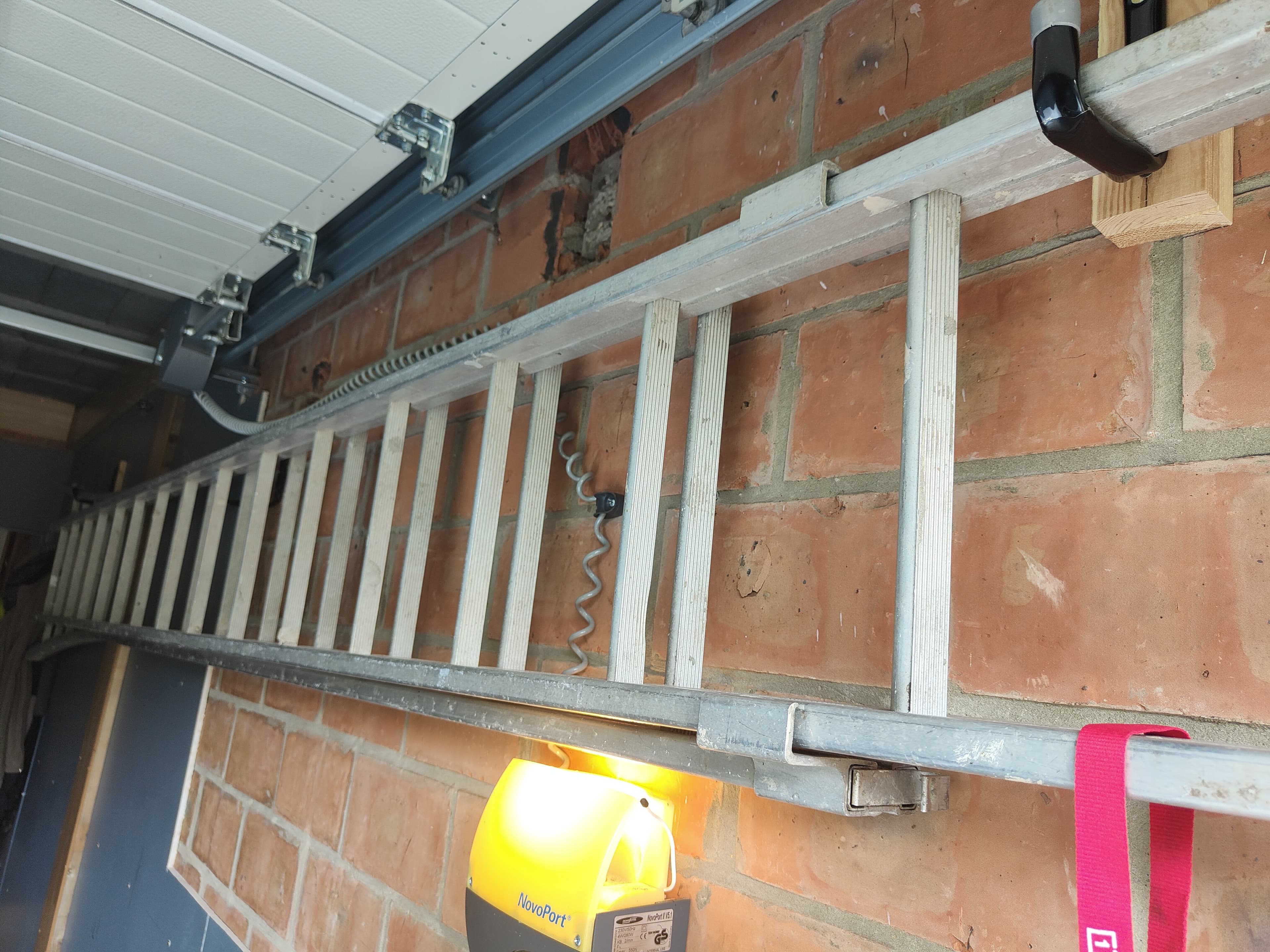 2 delige uitschuifbare ladder