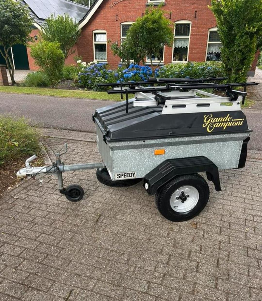 Bagagewagen met 2 fietsendragers